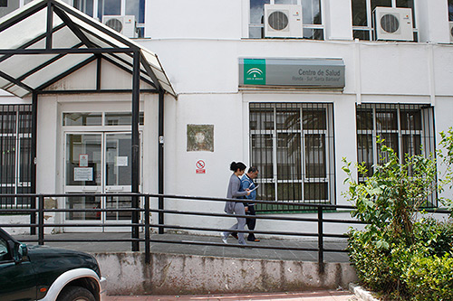 Instalaciones del Centro de Salud Ronda Sur-Santa Bárbara.