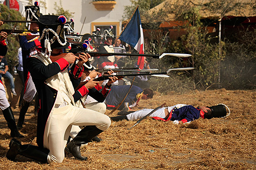 Imagen de una de las ediciones de 'La Batalla de La Puente de Montejaque.