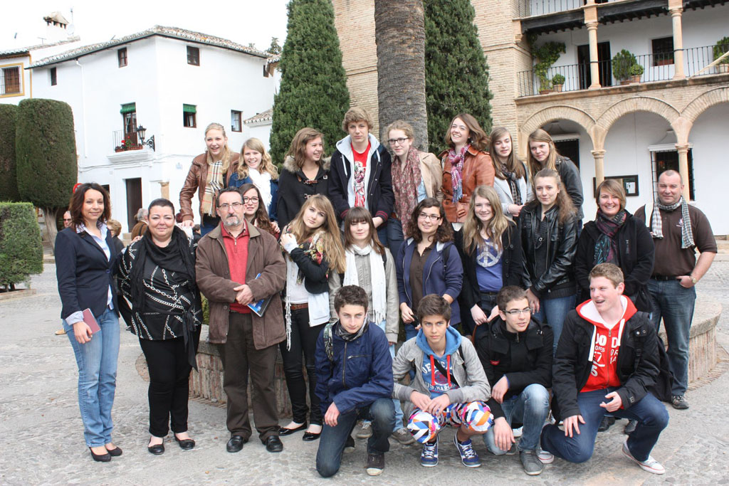 Alumnos y alumnas del Institut D’Anchin