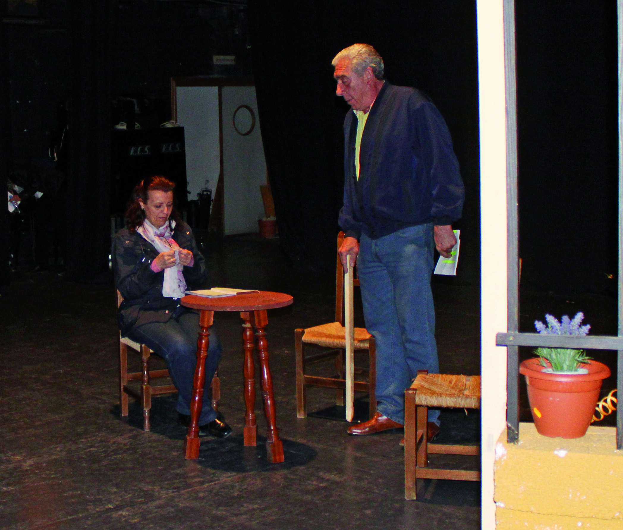 Ensayo de la obra La Reja