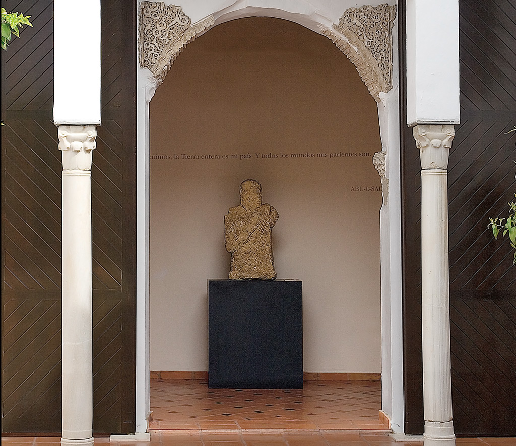 Imagen del patio de la Casa del Gigante.