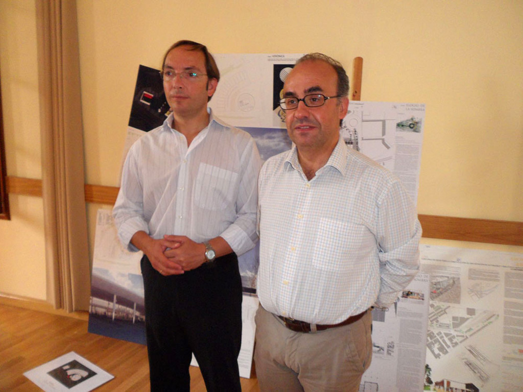 Corrales y Harillo, delegados de Educación y Obras.