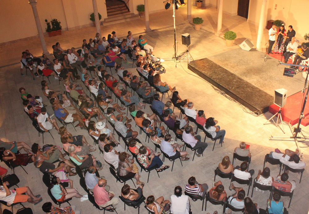 El público asistente a las 'Noches de Flamenco'.