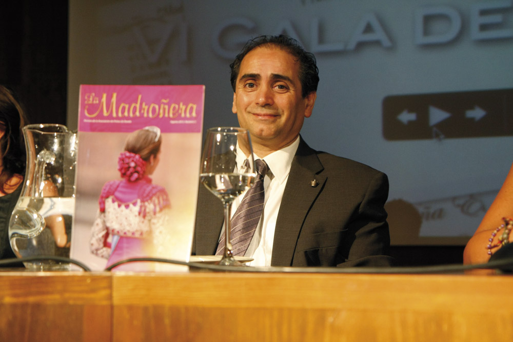 Gabriel Pardo, presidente de la Asociación de Peñas.