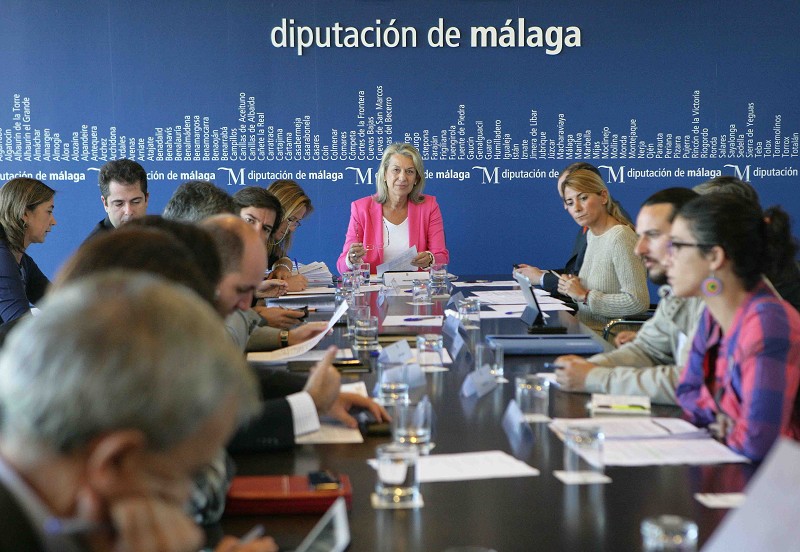 Reunión de la Comisión de Modernización de la Diputación.