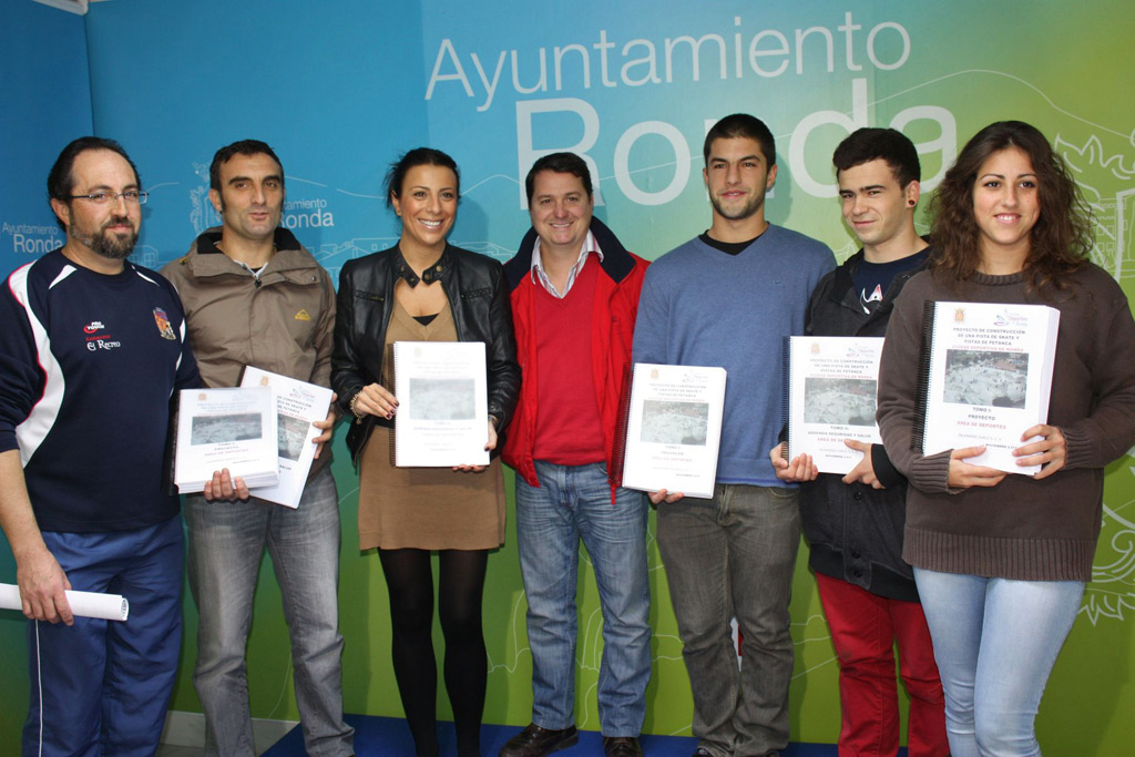 Momento de la presentación del proyecto.