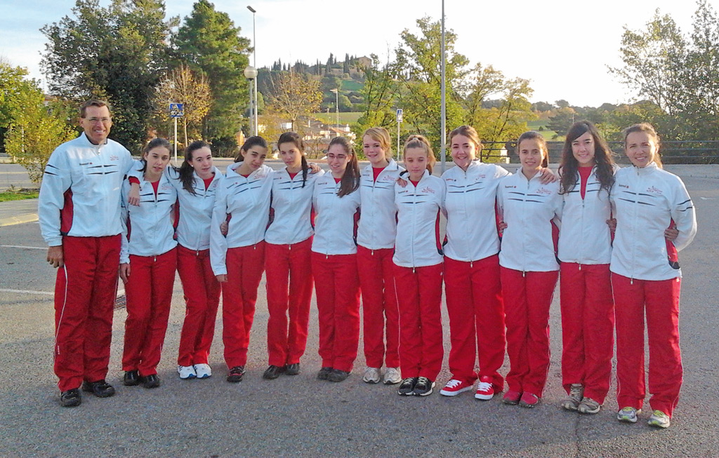 Las componentes del equipo de IES Martín Rivero volvieron a demostrar su enorme calidad en los Campeonatos de España de Centros Escolares.