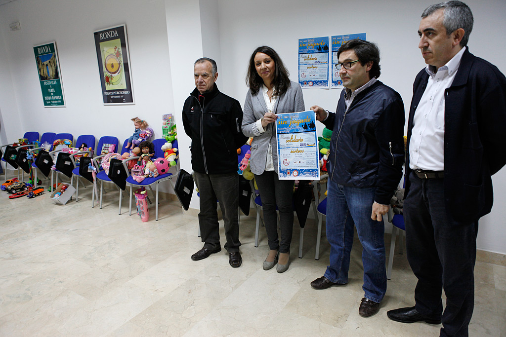 Presentación de la campaña, este viernes en la sede de Bienestar Social.