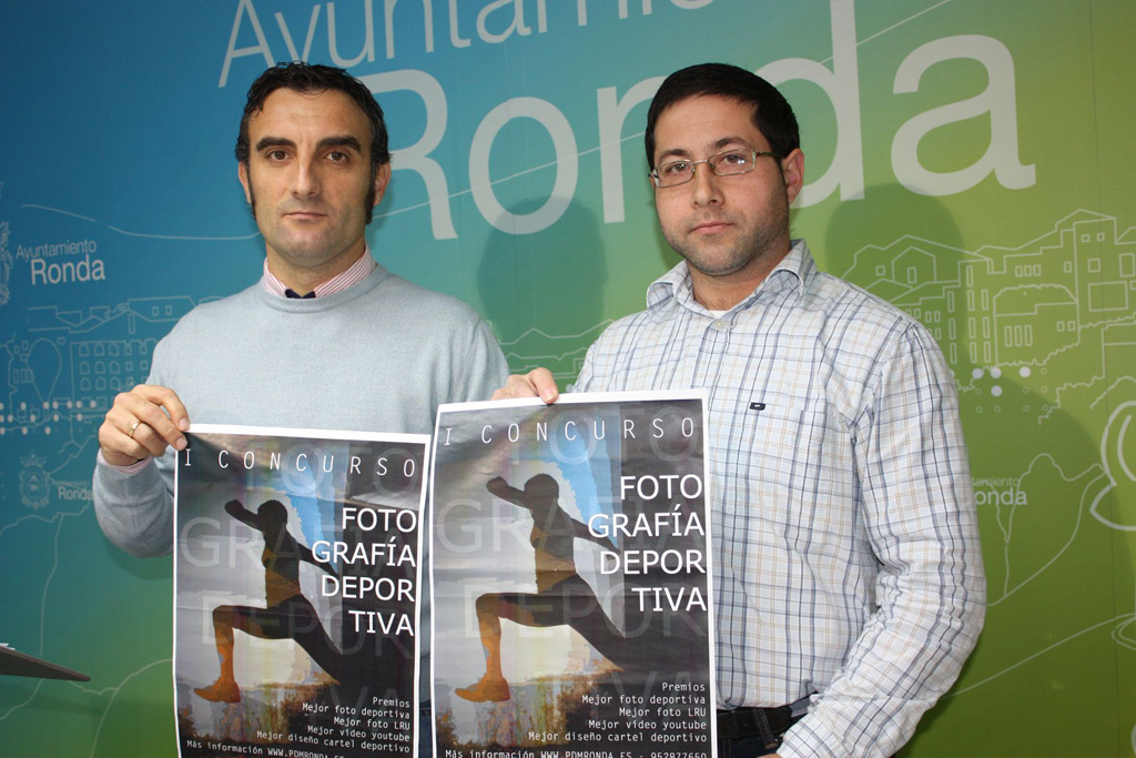 Bernardo Crespo y Antonio Anillo, durante la presentación del concurso.