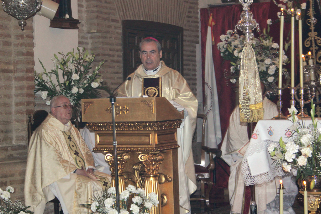 Jesús Catalá durante la celebración de la Santa Misa.
