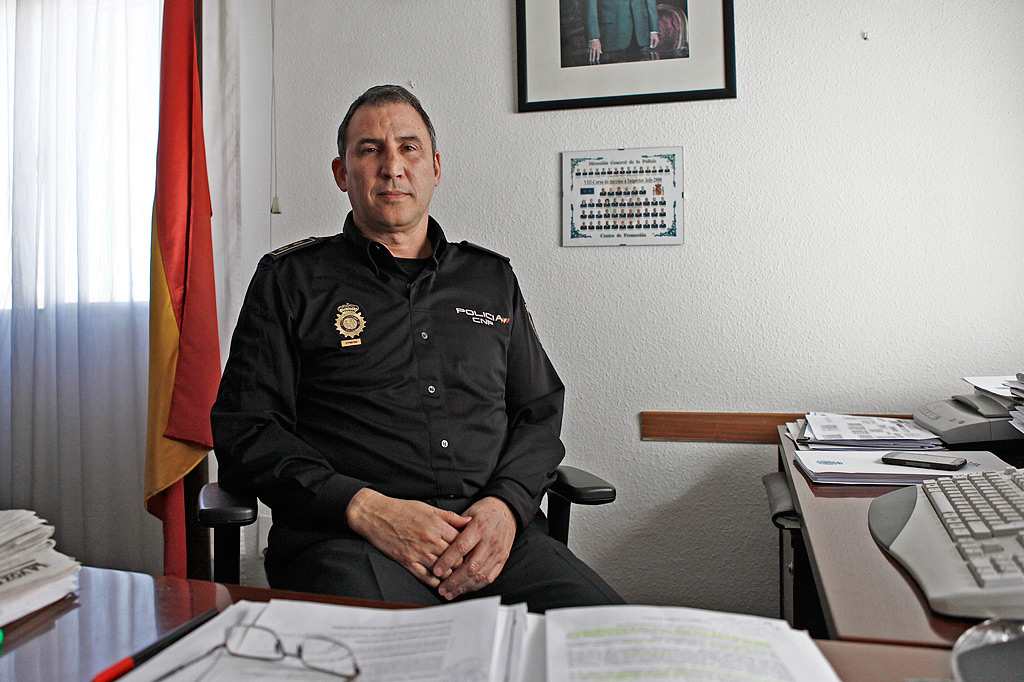 Francisco Núñez, Inspector Jefe de la Comisaría de la Policía Nacional de Ronda.