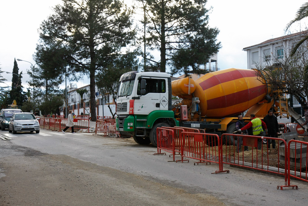 Las obras llevan un retraso de varias semanas sobre el plazo fijado. ARCHIVO
