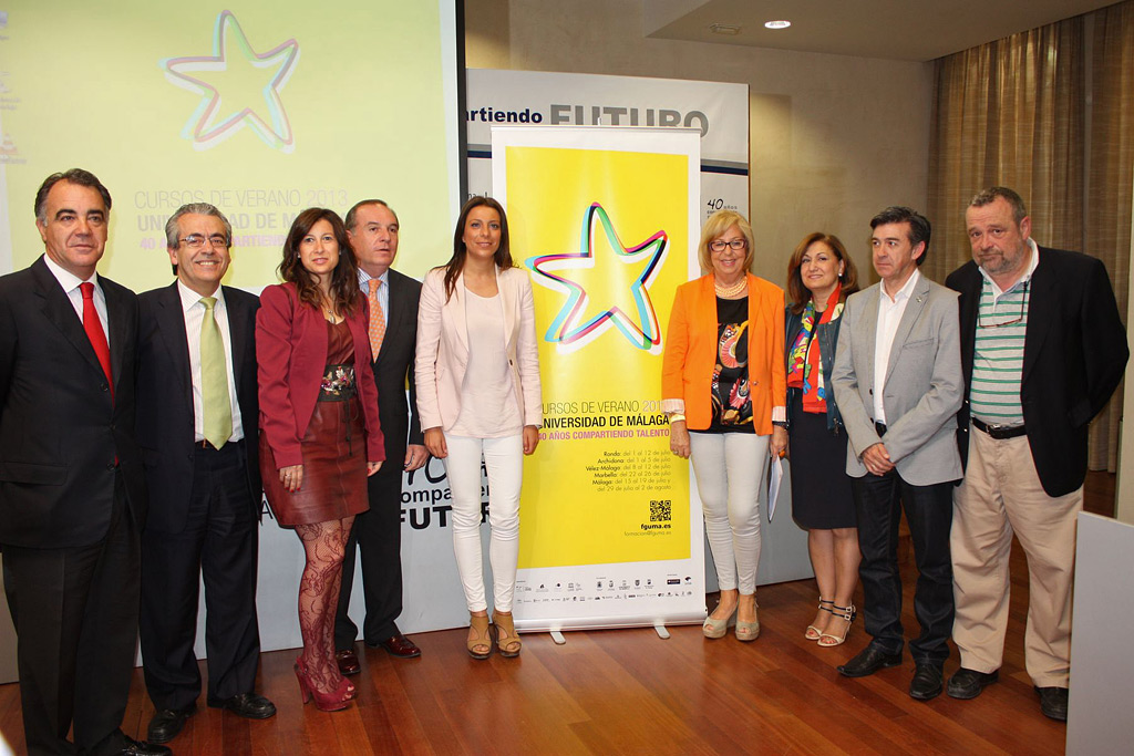Presentación de los cursos, este miércoles en Málaga.