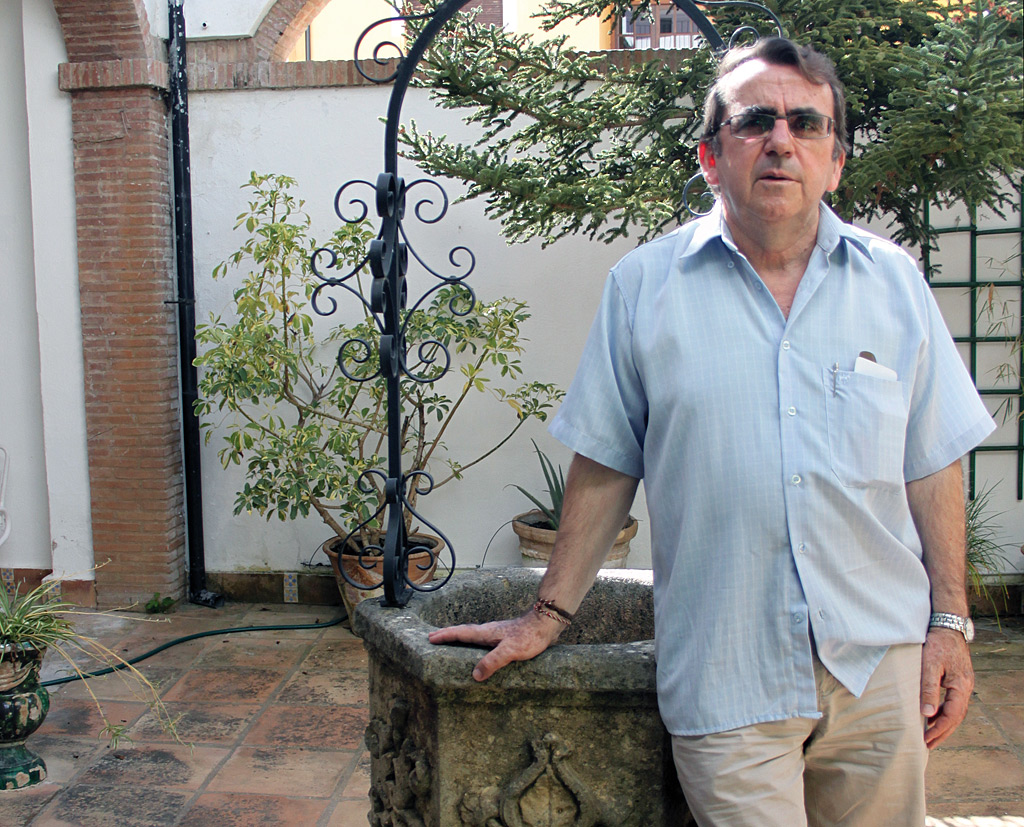 Rafael García visitó la redacción de La Voz de Ronda.