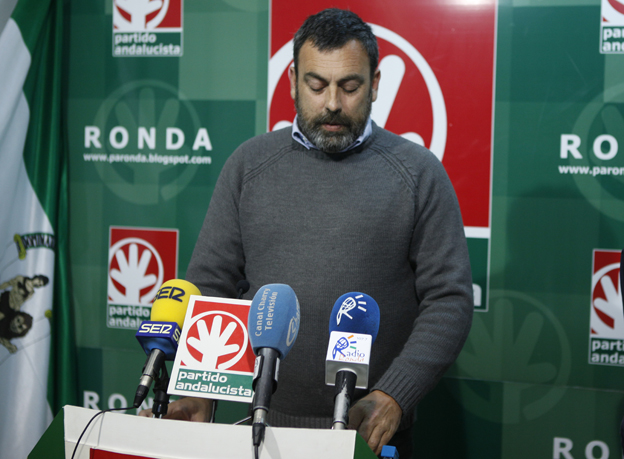Sergio Flores, secretario local del PA.