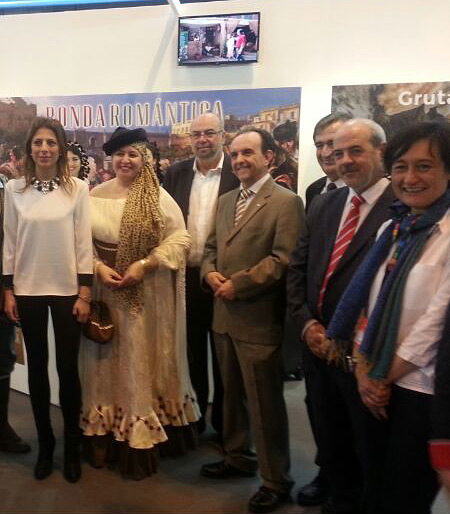 La delegación rondeña ya trabaja en la Feria Internacional de Turismo