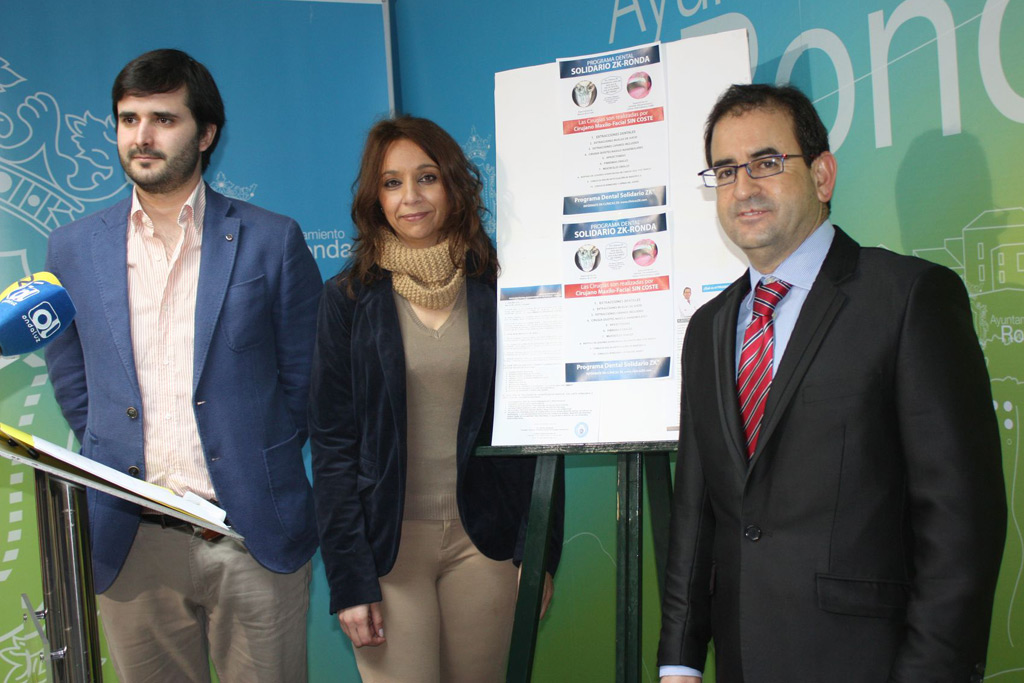 Presentación del convenio, este martes.