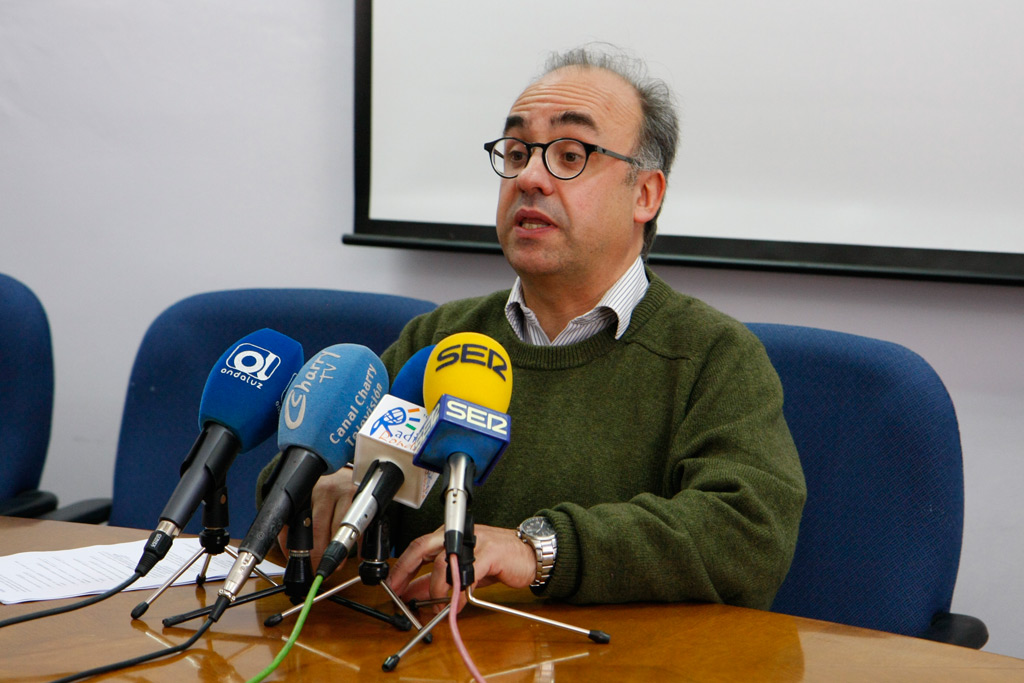 El delegado de Educación, Fernando Corrales.