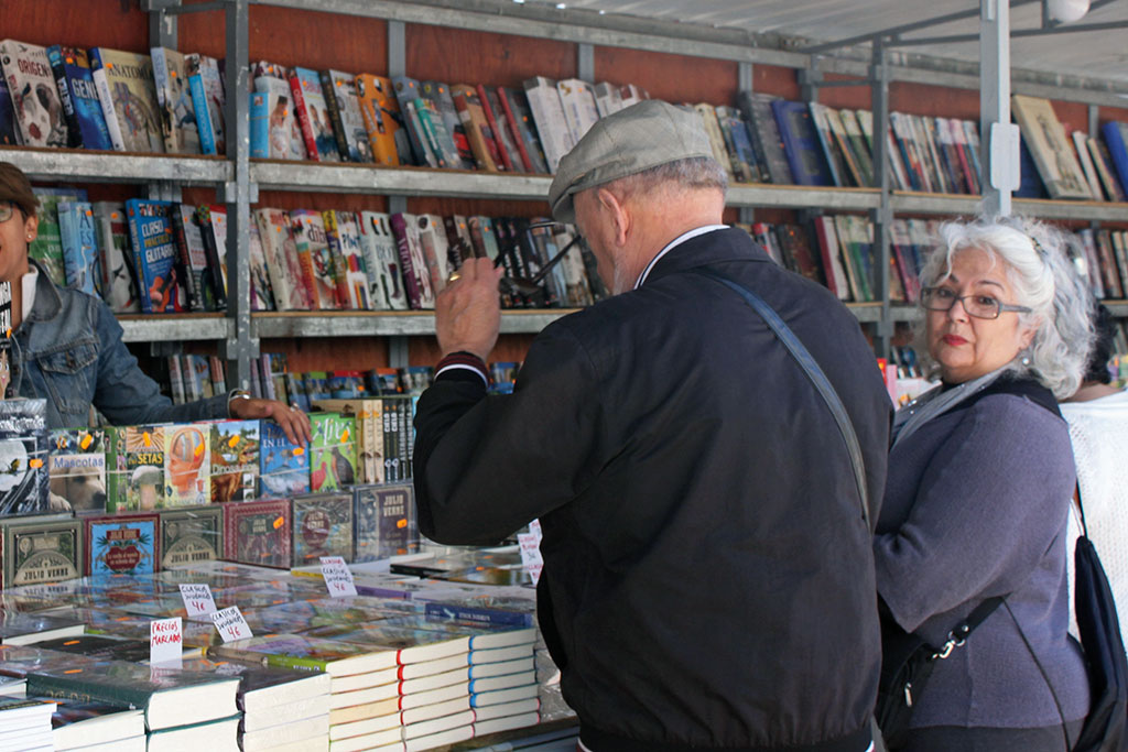 La Feria del Libro en una de sus ediciones.