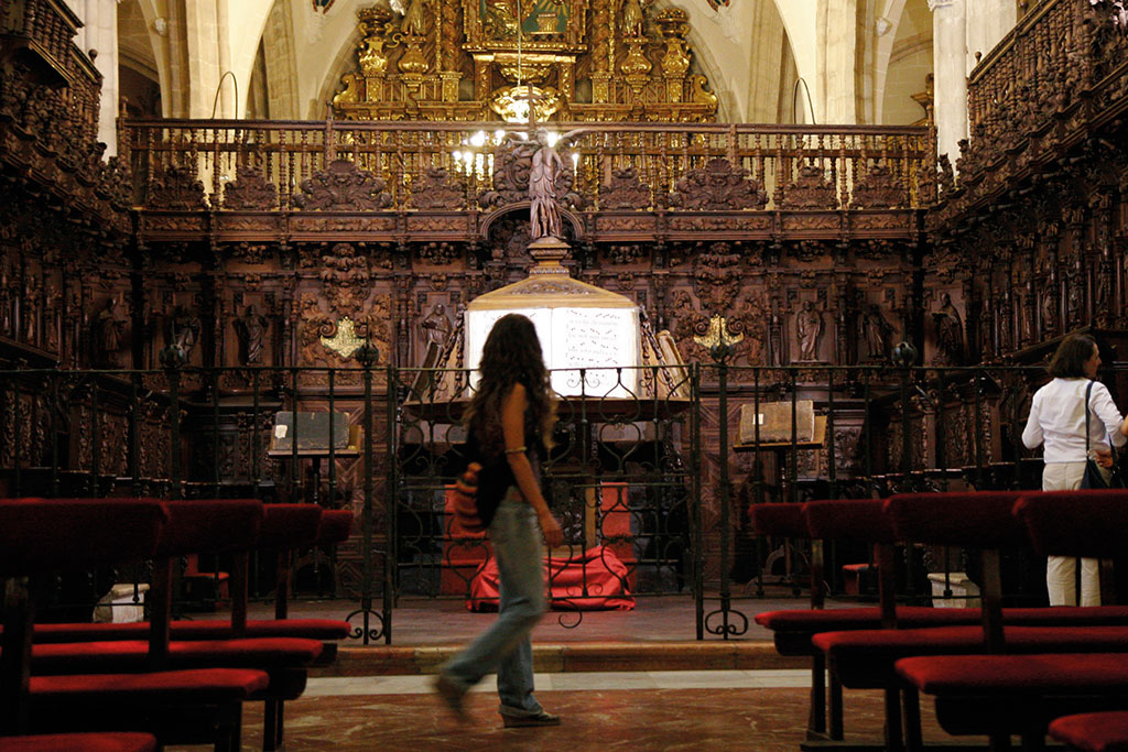 La colegiara es uno de los monumentos más visitados de la ciudad.