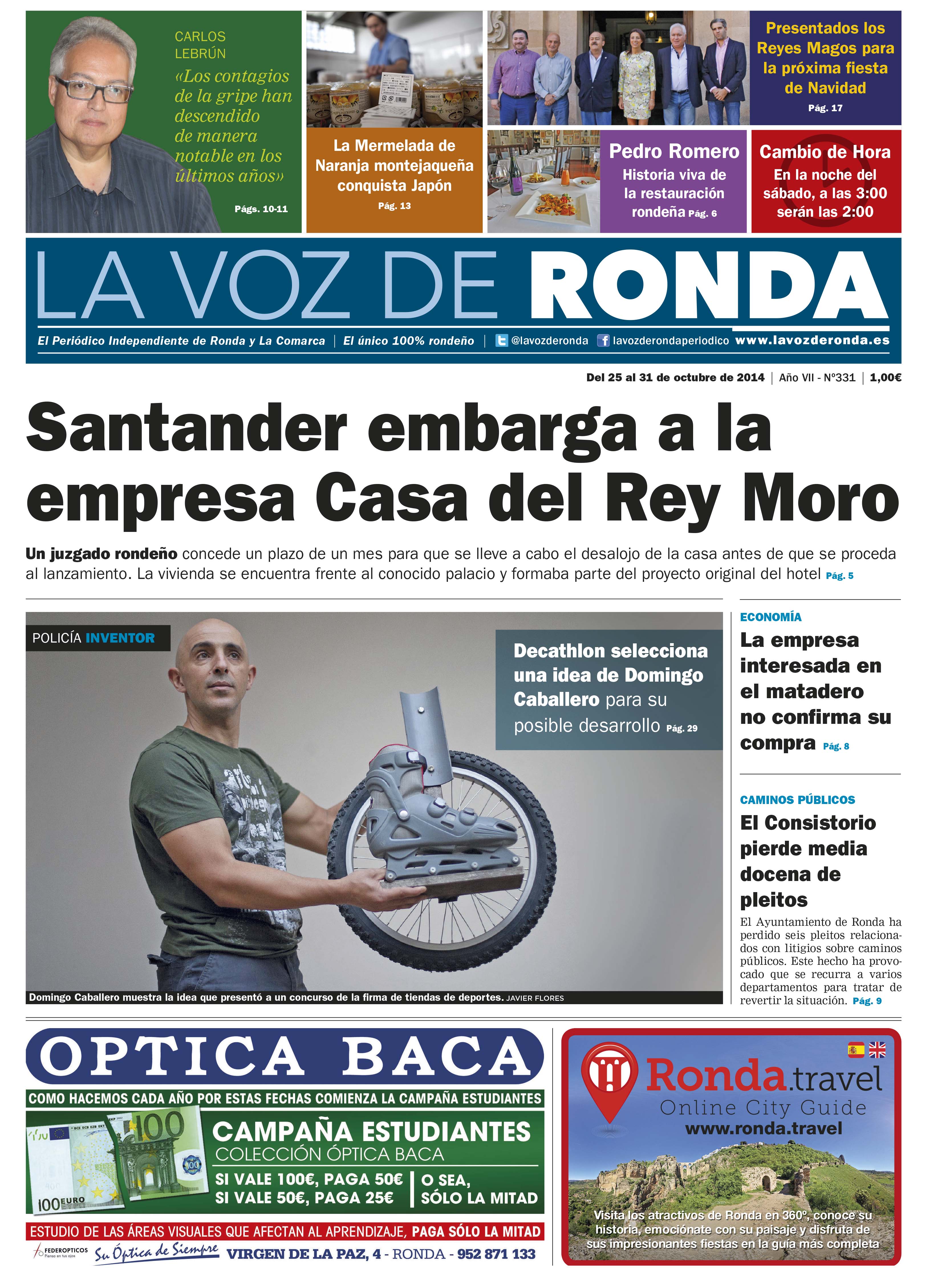 La Voz de Ronda renueva su diseño y amplia secciones