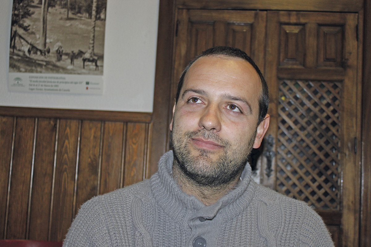 Alvaro Carreño, portavoz y candidato de IU.