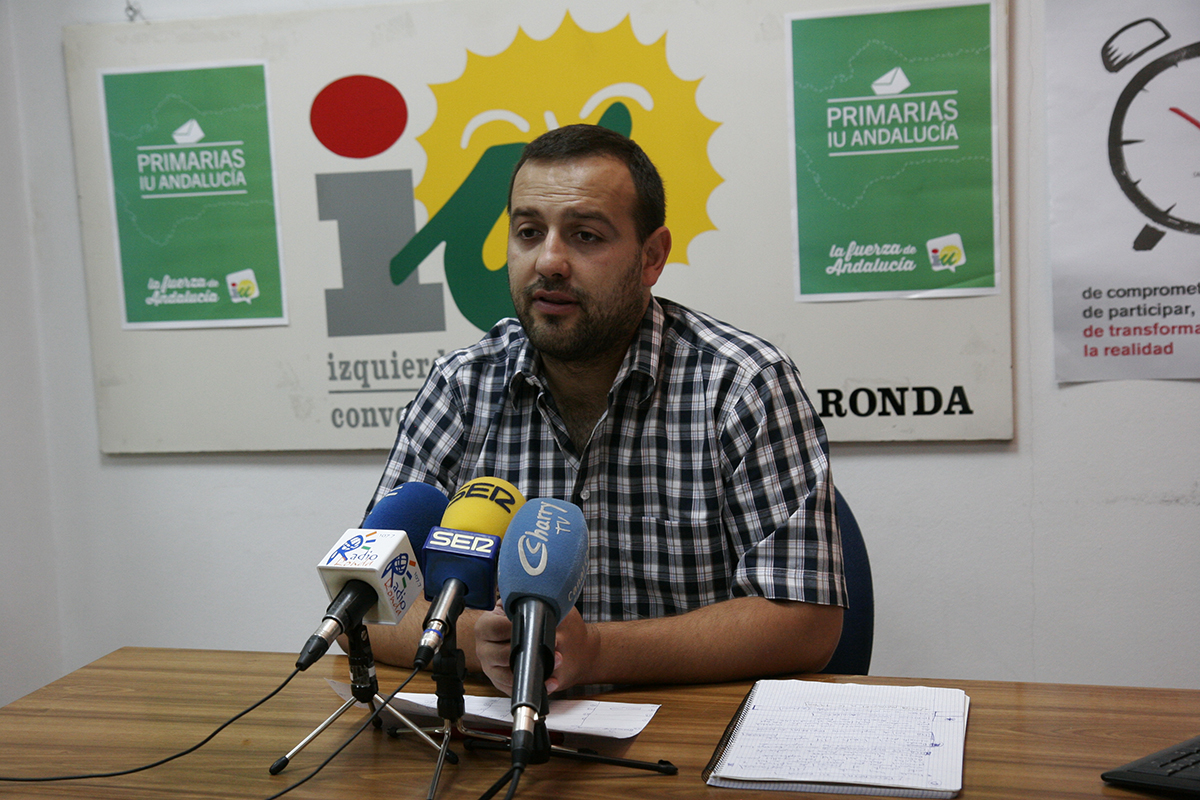 Alvaro Carreño, concejal de Hacienda y segundo teniente de alcalde en el Ayuntamiento de Ronda.