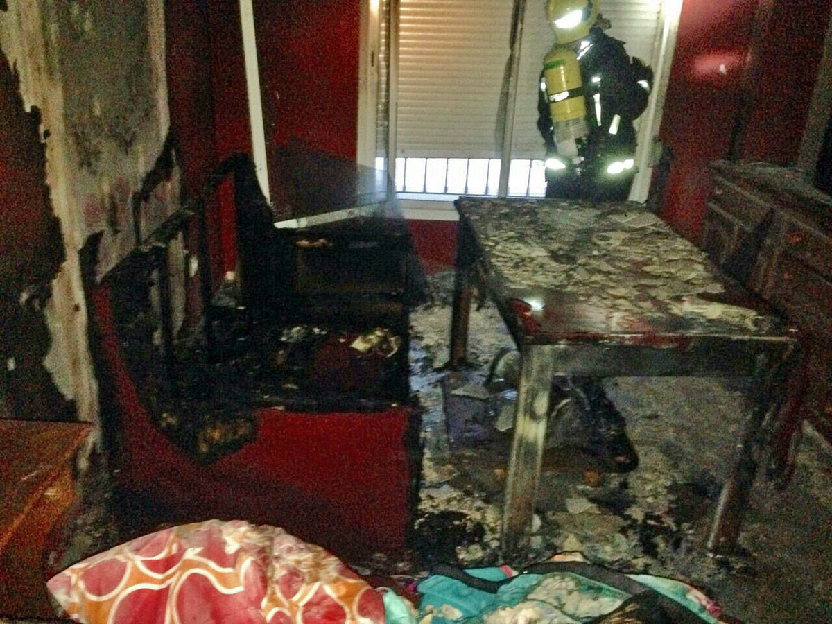 Imagen del interior de la vivienda.
