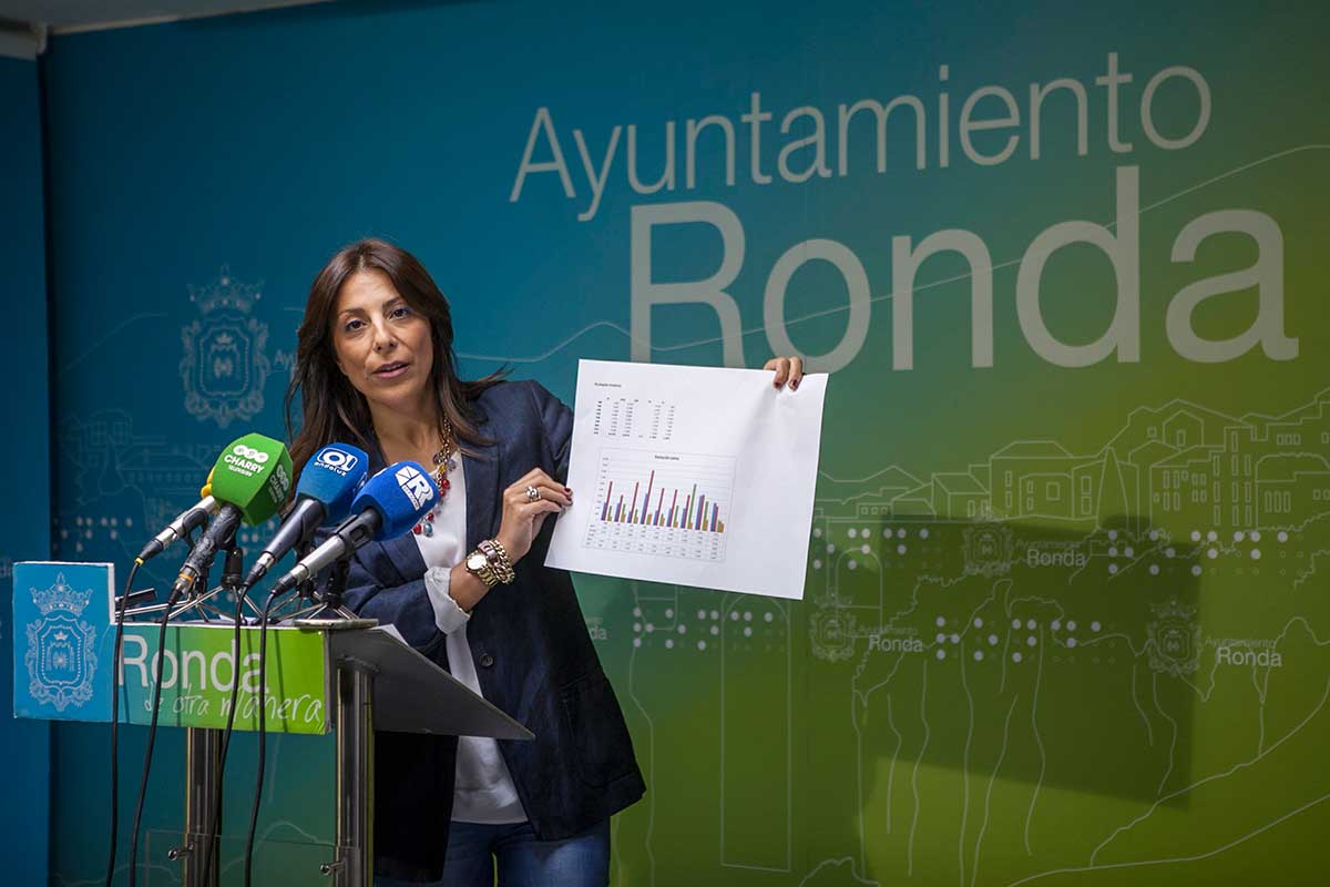 Fernández, durante su intervención ante la prensa.