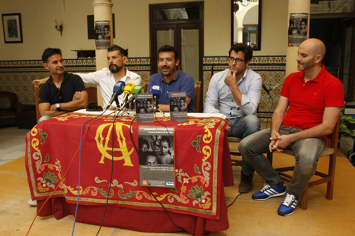 Acto de presentación del seminario.