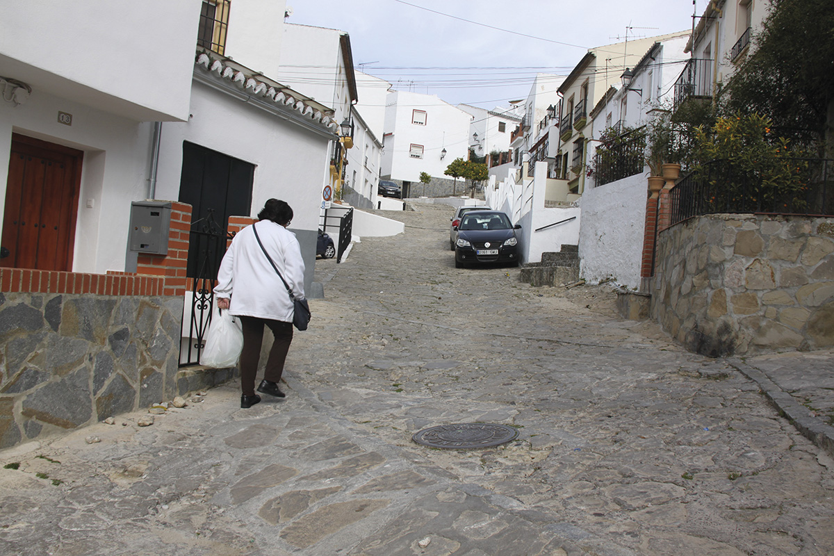 Calle Peñas, en el barrio de Padre Jesús.