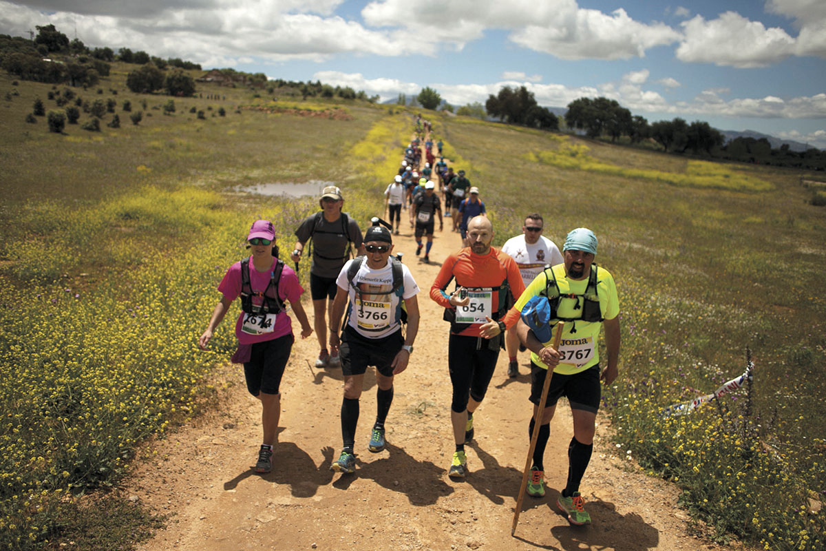 Los 101 kilómetros es una de las pruebas deportivas más duras de España que organiza la Legión de Ronda.