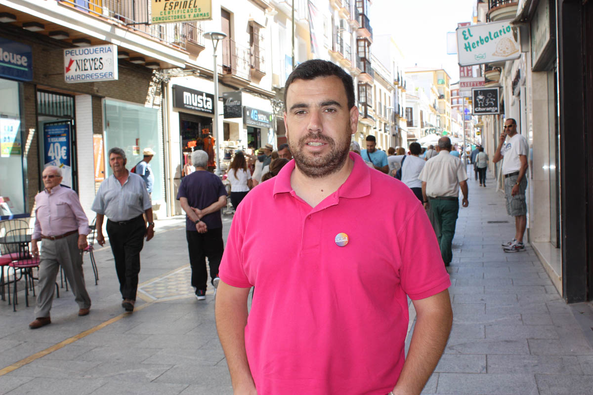 Alejandro Serrato, candidato número cuatro al Congreso por Unidos Podemos de Málaga.