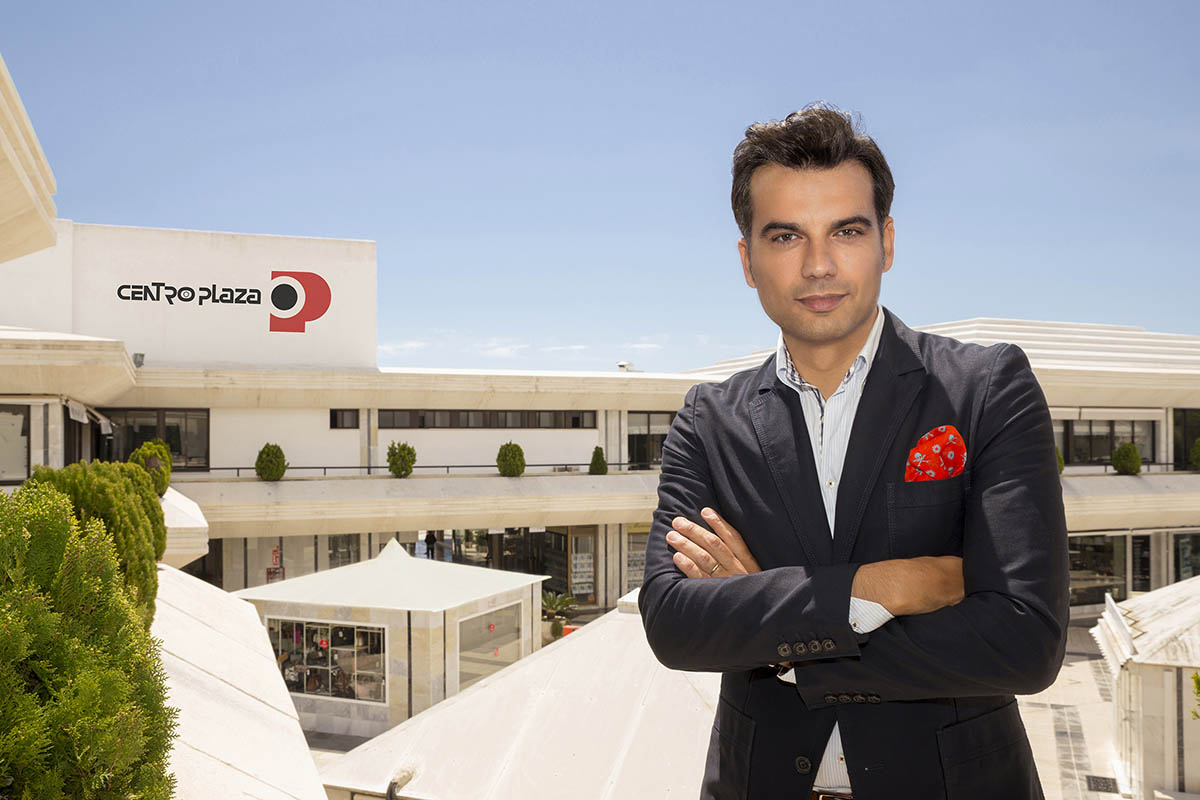 Carlos García Perujo, gerente de Centro Plaza de Marbella.