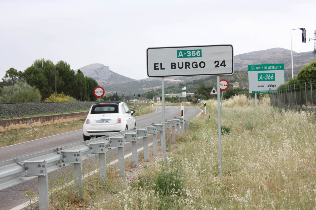La carretera A-366 es muy sinuosa y a la vez peligrosa para los conductores.
