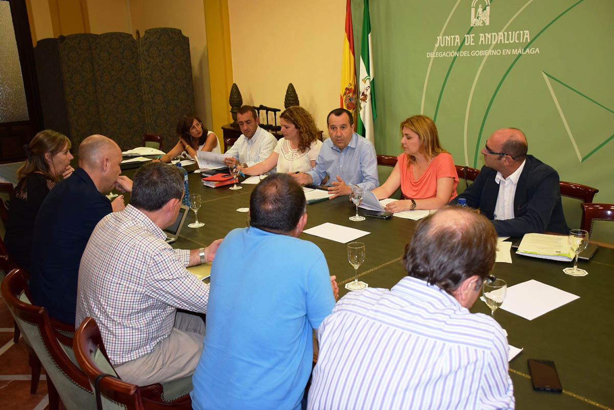 Imagen de la reunión mantenida este martes en Málaga.