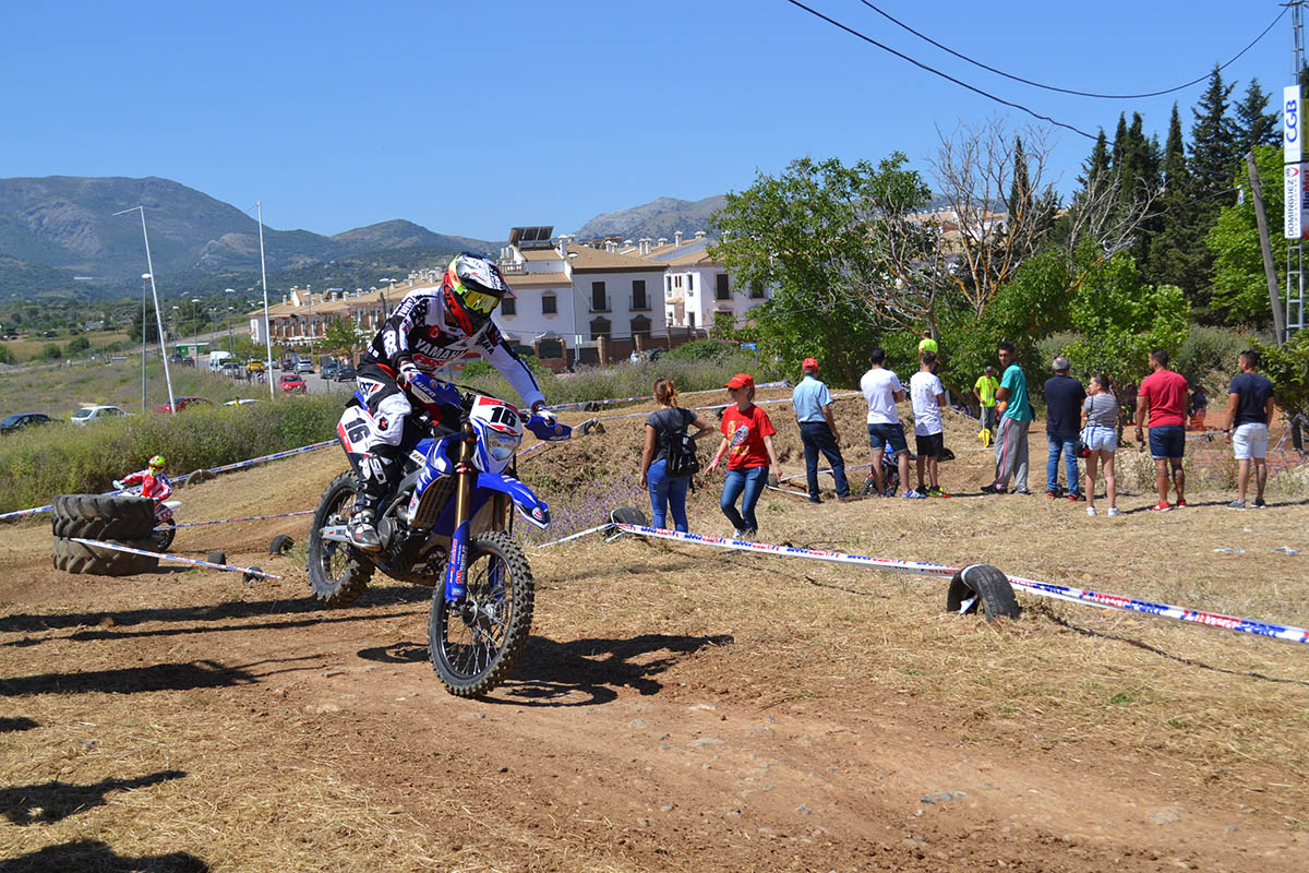 Cris Guerrero en una prueba celebrada en Ronda.