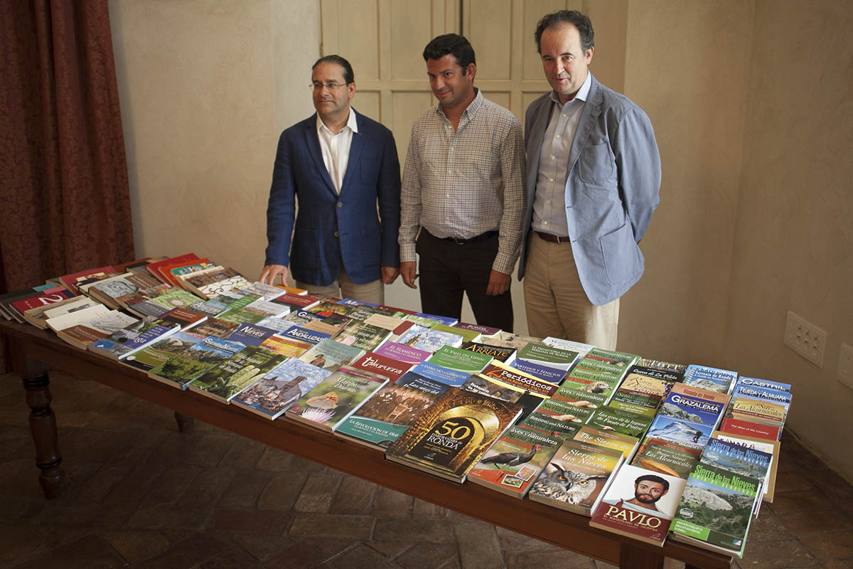 José Manuel Dorado, Juan Antonio Moreno e Ignacio Herrera.