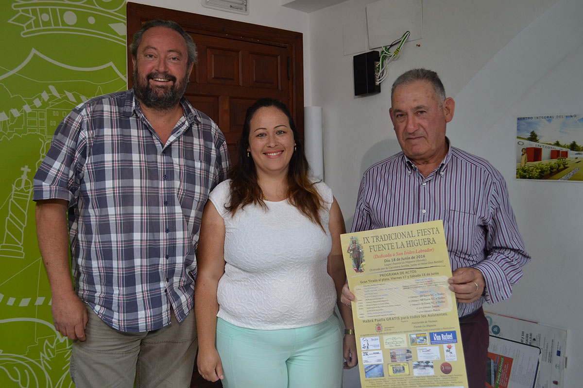 Presentación de las fiestas de Fuente la Higuera.