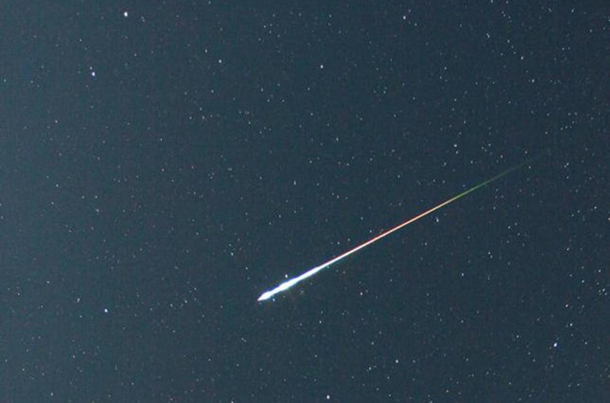 Espectacular bólido en las Perseidas.