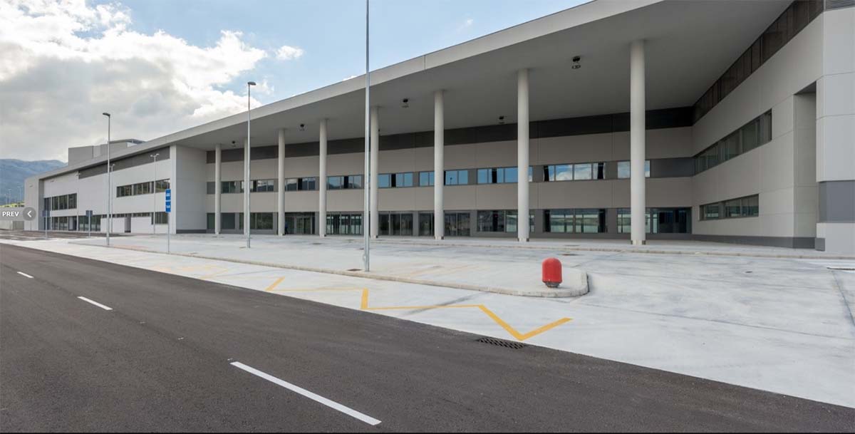 Fachada del nuevo Hospital Serranía.