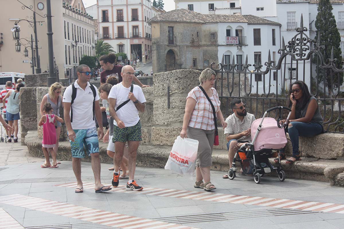 El conjunto histórico rondeño es uno de los espacios más visitados de España.