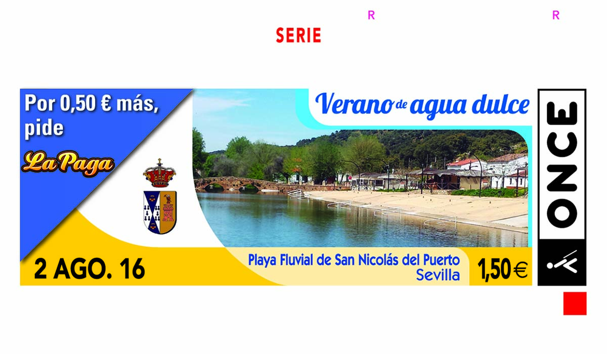 Imagen del formato del cupón premiado este martes.
