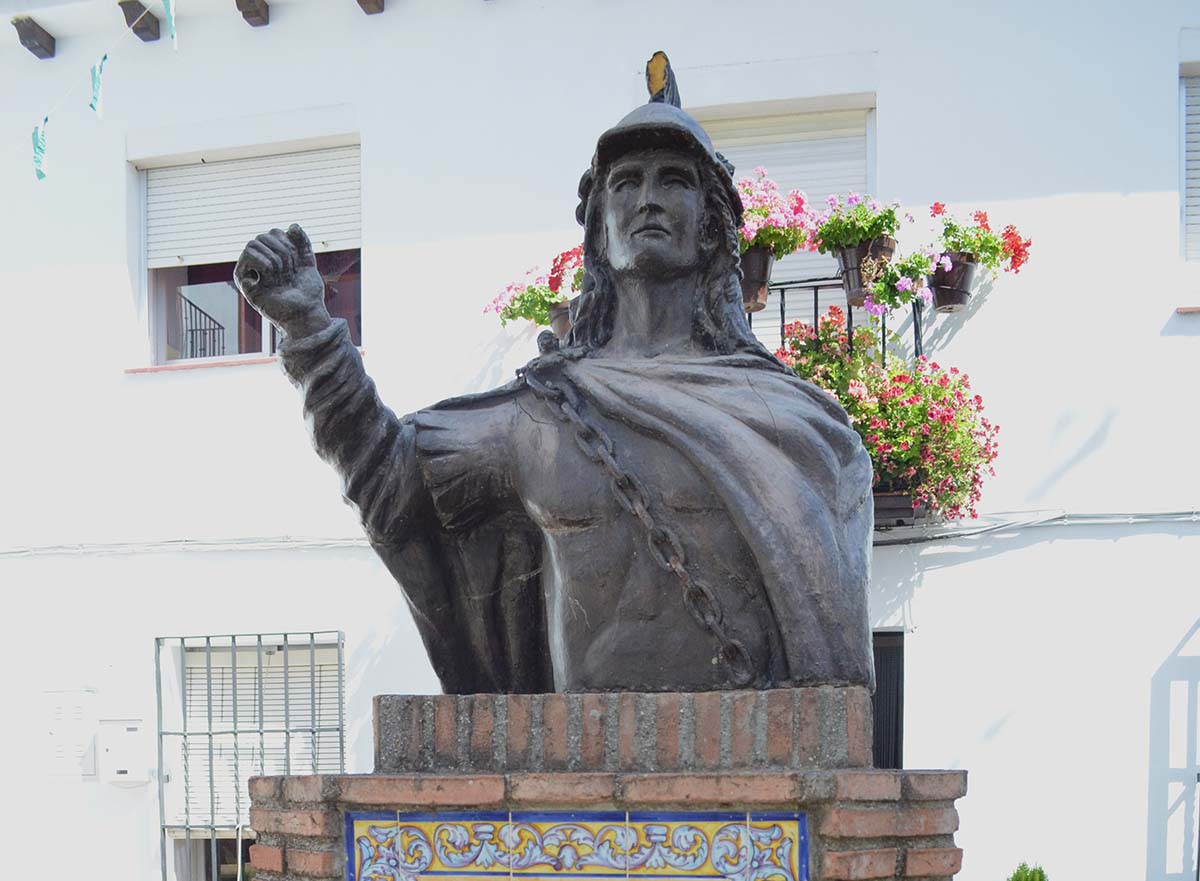 Monumento al Rey Wamba en Pujerra.
