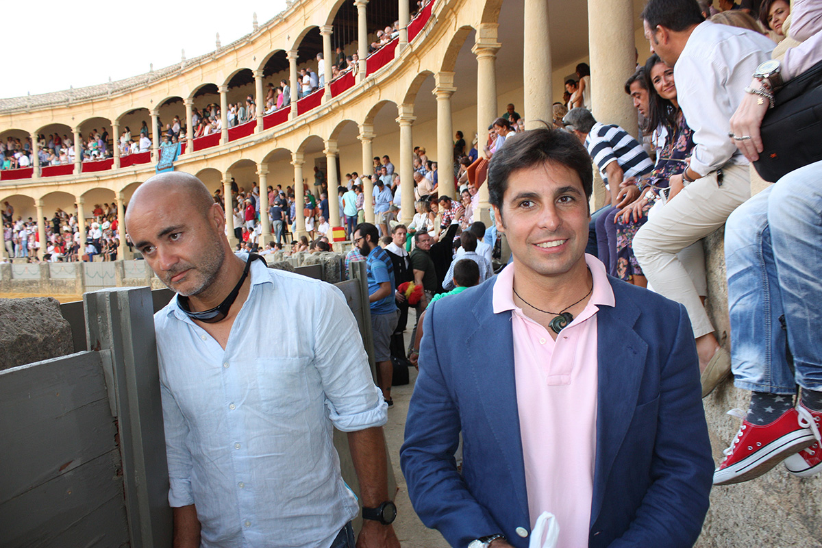 Imagen de archivo de Francisco Rivera en la corrida Goyesca de 2016, en el callejón.