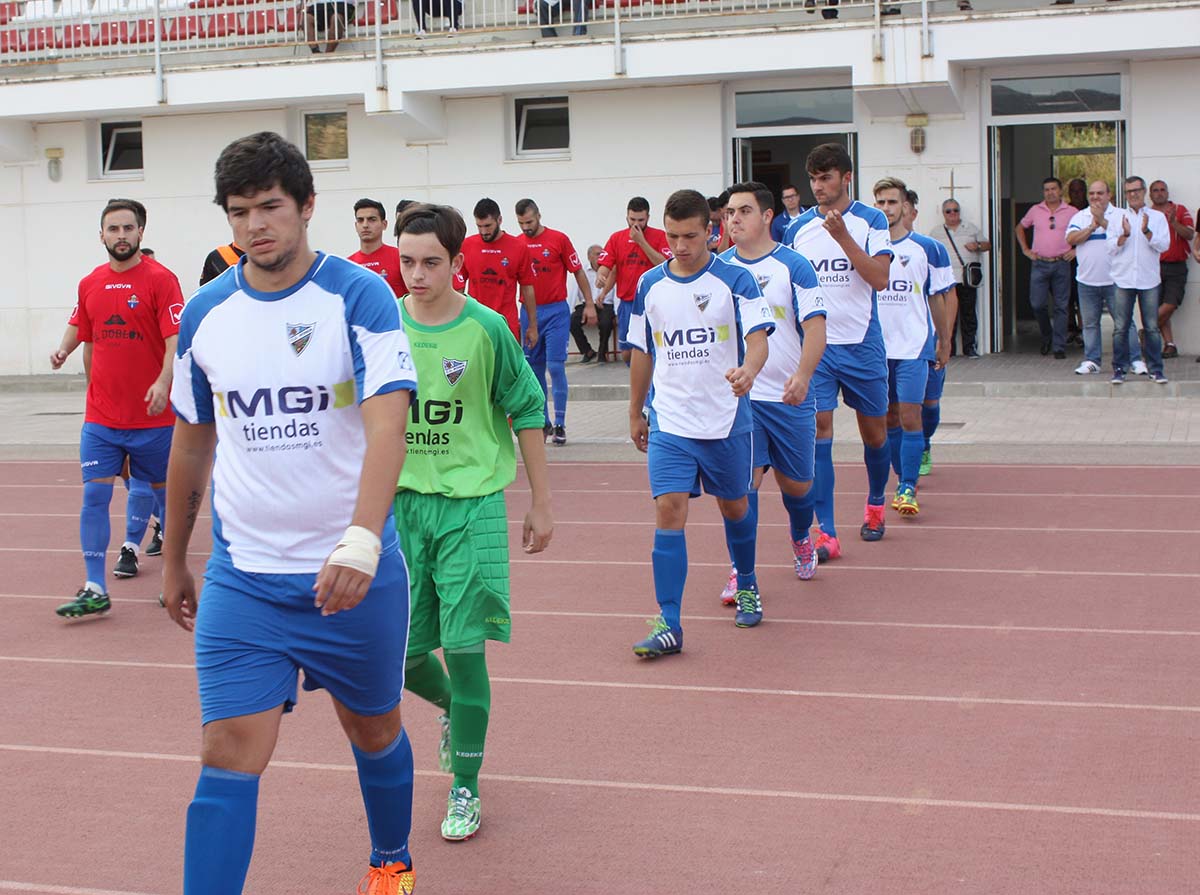 El CD Ronda sólo ha comparecido con siete jugadores, cinco de ellos juveniles.