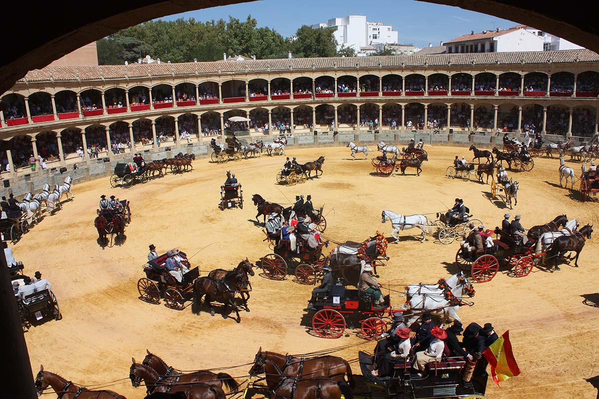 El carrusel de carruajes ha sido uno de los momentos más vistosos.