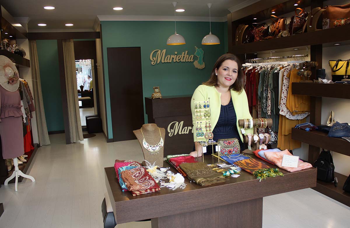 Ana Gandul en el nuevo establecimiento que ha abierto en calle Espinel.