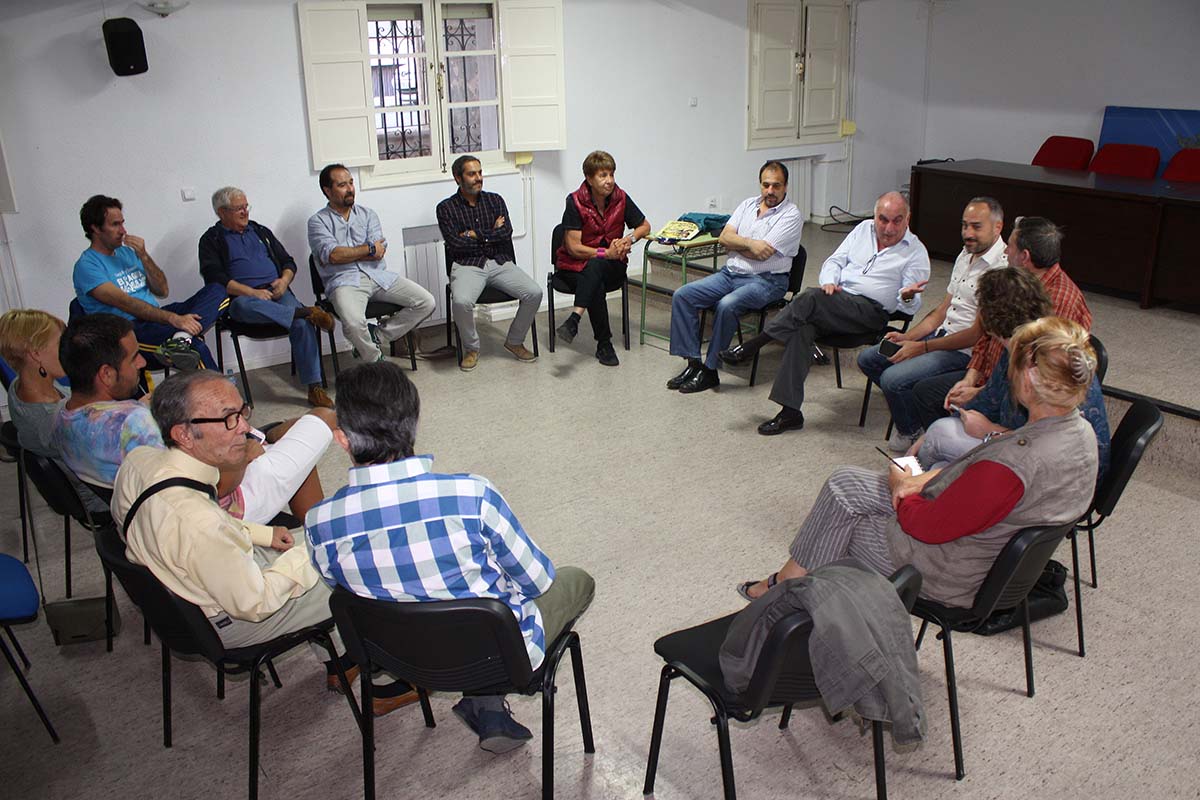 Asamblea de Podemos celebrada el viernes en la Casa de la Cultura.