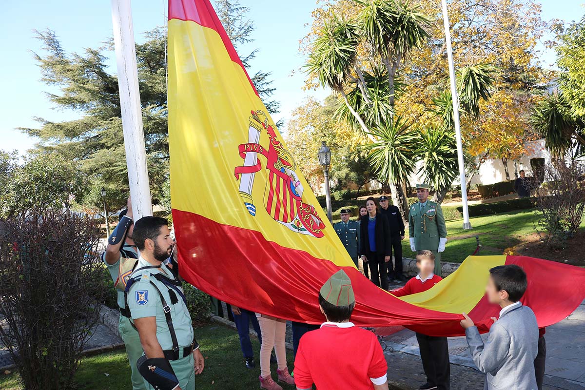 Uno de los últimos actos oficiales realizados bajo la bandera de España.